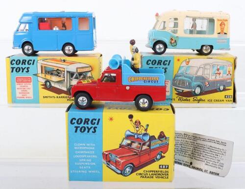 Three Original Boxed Corgi Toys