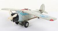 Tinplate HTC (Japan) United Nations Ambulance Mono Plane