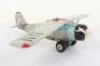 Tinplate HTC (Japan) United Nations Ambulance Mono Plane - 3