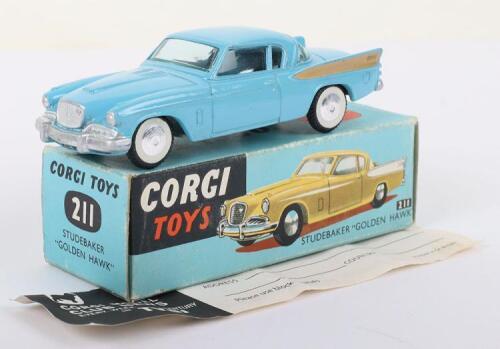 Corgi Toys 211 Studebaker “Golden Hawk”