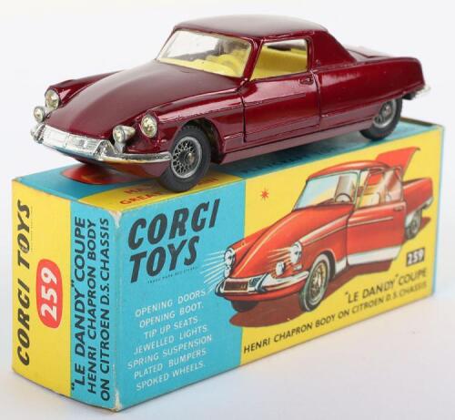 Corgi Toys 259,&rdquo; Le Dandy&rdquo; Coupe, Henri Chapron body on Citroen D.S. Chassis