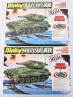 Two Dinky 1038 Scorpion Tank Military Kits