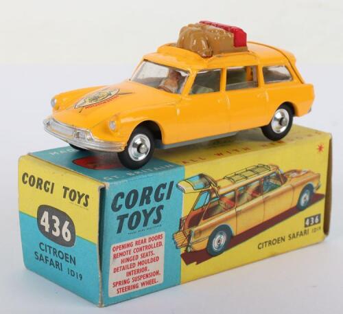 Corgi Toys boxed 436 Citroen Safari ID19 ‘ Wildlife Preservation’