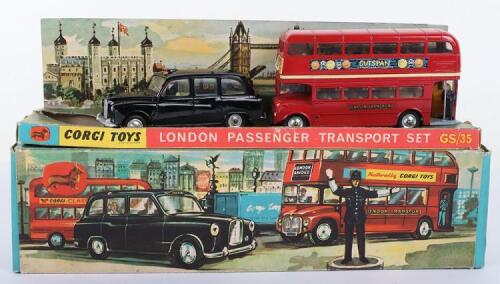 Corgi Toys Gift Set 35 London Passenger Transport Set