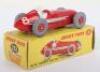 Dinky Toys 232 Alfa Romeo Racing Car, red plastic wheel hubs - 2