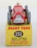 Dinky Toys 232 Alfa Romeo Racing Car, red plastic wheel hubs - 4