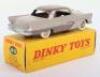 French Dinky Toys 24D Plymouth &ldquo;Belvedere&rdquo; tan body, metallic brown roof/side panels - 2