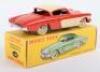 French Dinky Toys 24Y Studebaker &ldquo;Commander&rdquo; red body, cream roof/side panels - 2