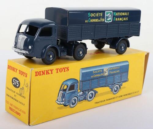 French Dinky Toys 575 Panhard Articulated Lorry SCNF