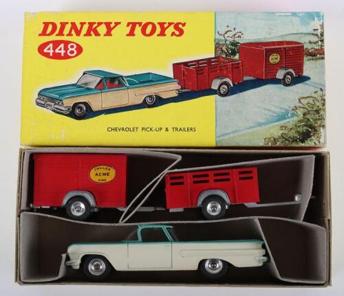 Dinky Toys 448 Chevrolet Pick-up & Trailers