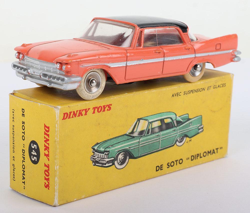 Dinky Toys De Soto Diplomat, Meccano #545, Made in France Dinky Toys De Soto Diplomat, Meccano #545, Made in France