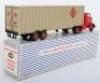 Dinky Supertoys 948 Tractor-Trailer Mclean, with windows, opening rear doors on detachable trailer - 2