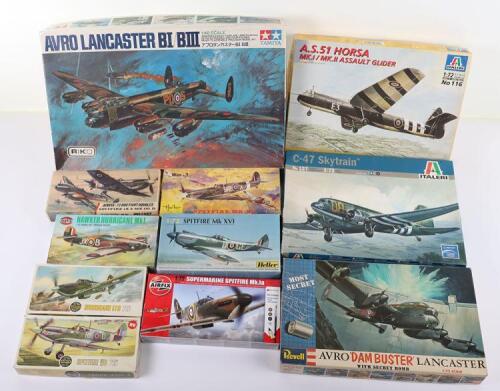 Eleven Aircraft Plastic Kits