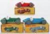 Three Boxed Dinky Toys Racing Cars
