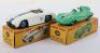 Two Boxed Dinky Toys Racing Cars