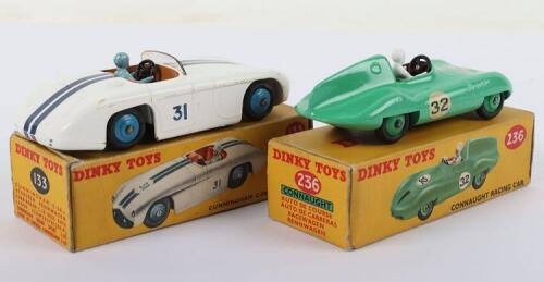 Two Boxed Dinky Toys Racing Cars