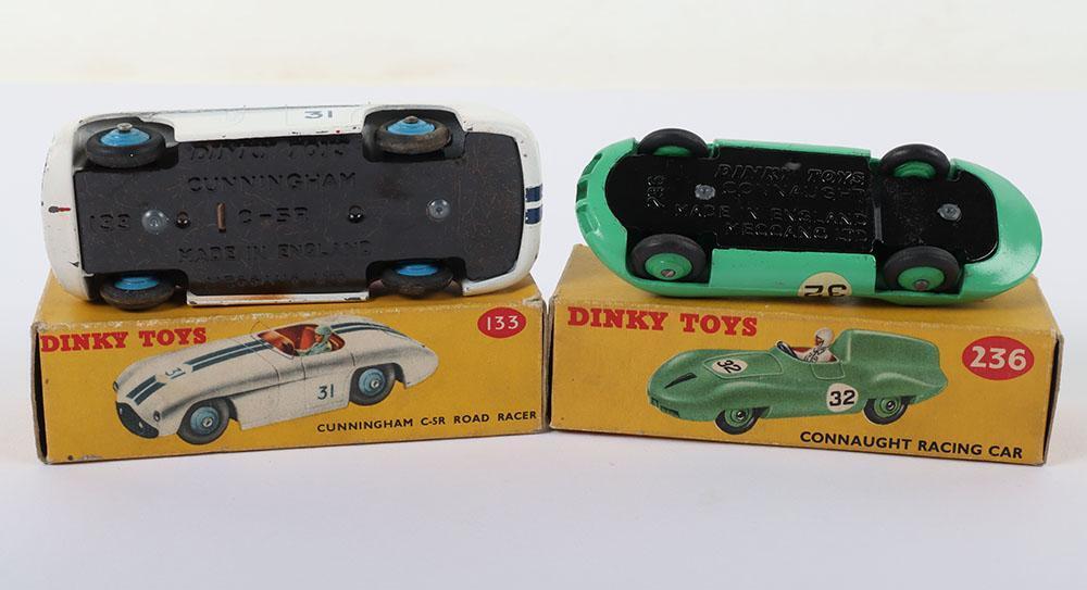 Two Boxed Dinky Toys Racing Cars
