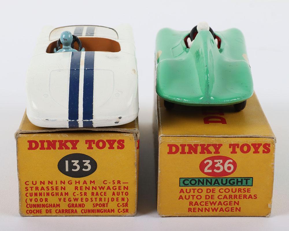 Two Boxed Dinky Toys Racing Cars