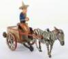 Lehmann (Germany) Tinplate NA-NU Zebra Cart - 2