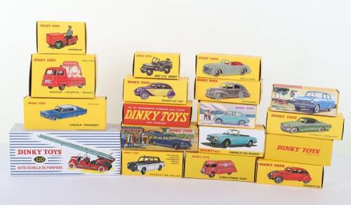 Quantity of Atlas/Norev issue Dinky Toys