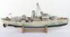 Flower Class Corvette H.M.C.S. Snowberry, hand built model