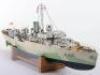 Flower Class Corvette H.M.C.S. Snowberry, hand built model - 5