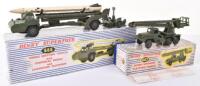 Dinky Toys 666 Missile Erector vehicle with corporal missile and launching platform