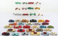 Collection of play-worn Dinky Toys cars