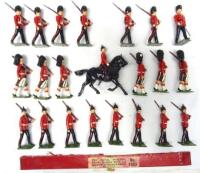 Britains three row display set 1323