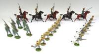 To be sold on behalf of the DEC Ukraine Humanitarian Appeal: Britains Foreign Troops, set 217, Argentine Cavalry