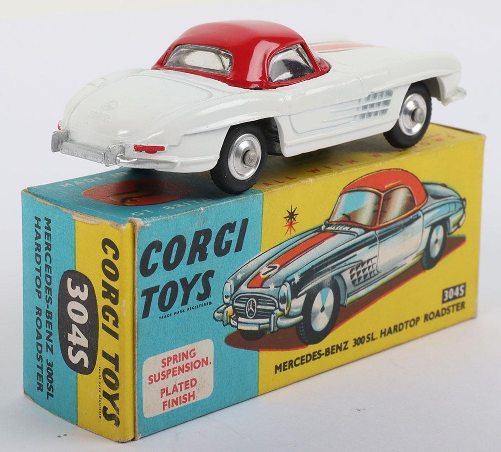 Scarce Corgi Toys 304S Mercedes Benz 300 SL Hardtop Roadster