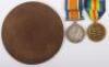 Great War Pair of Medals and Memorial Plaque to a Private in the 20th (Wearside) Battalion Durham Light Infantry Who Died of Wounds in October 1916 - 5