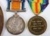 Great War Pair of Medals and Memorial Plaque to a Private in the 20th (Wearside) Battalion Durham Light Infantry Who Died of Wounds in October 1916 - 6