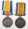 A Pair of WW1 British War Medals - 4