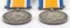 2x British War Medals for Service in the Canadian Army During the Great War - 3