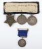 Royal Navy Long Service Medal Group of Three for Service in the 1882 Egypt Campaign - 6