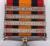 Queens South Africa Medal Imperial Light Infantry - 3