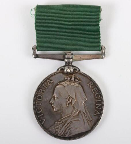 A Victorian Volunteer Long Service Medal to a Colour Serjeant in the 2nd Middlesex Rifle Volunteer Corps