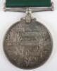 Edwardian Volunteer Long Service Medal to the 5th Durham Light Infantry - 4