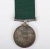 Edwardian Volunteer Long Service Medal to the 5th Durham Light Infantry - 5