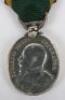 Edward VII Territorial Force Efficiency Medal to the Durham Royal Garrison Artillery - 4