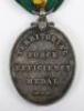 Edward VII Territorial Force Efficiency Medal to the Durham Royal Garrison Artillery - 3