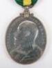 Edward VII Territorial Force Efficiency Medal to the Durham Royal Garrison Artillery - 4