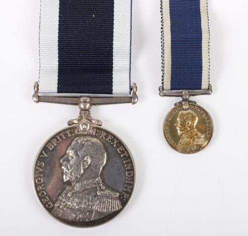 George V Royal Navy Long Service and Good Conduct Medal to the Coast Guard