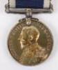 George V Royal Navy Long Service and Good Conduct Medal to the Coast Guard - 3