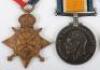 A Great War 1915-15 Star Medal Trio and WW2 Defence Medal to a Private in the Royal Fusiliers who was Discharged due to Wounds in November 1917 - 2