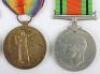 A Great War 1915-15 Star Medal Trio and WW2 Defence Medal to a Private in the Royal Fusiliers who was Discharged due to Wounds in November 1917 - 3