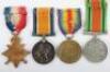 A Great War 1915-15 Star Medal Trio and WW2 Defence Medal to a Private in the Royal Fusiliers who was Discharged due to Wounds in November 1917 - 5