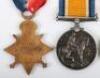 A Great War 1915-15 Star Medal Trio and WW2 Defence Medal to a Private in the Royal Fusiliers who was Discharged due to Wounds in November 1917 - 6