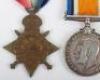 Great War 1914-15 Star Medal Trio to a Private in the Yorkshire Regiment Who Died of Wounds in 1916 at Home - 3